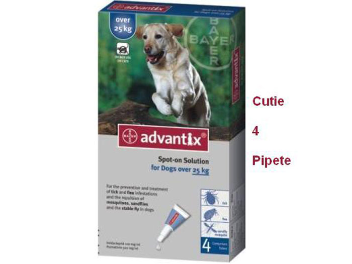Preturi Animale de companie - Bayer - Advantix 400 (peste 25kg)