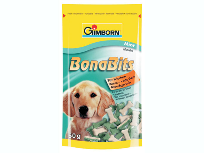Preturi Animale de companie - Gimborn - GIMBORN DOG BONABITS MINT 50G