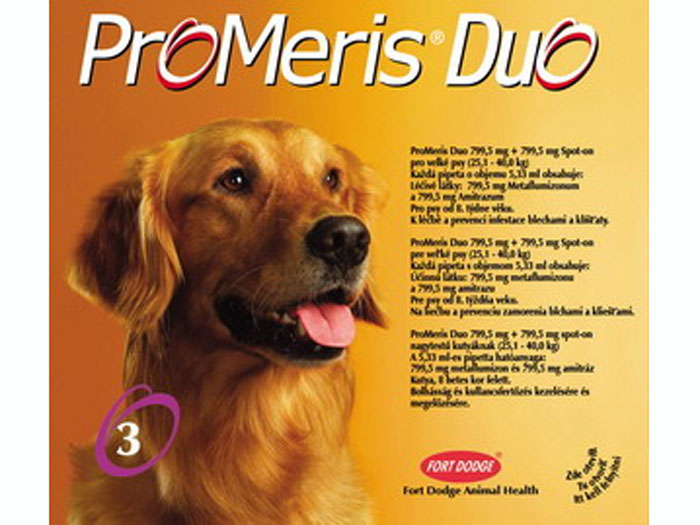 Preturi Animale de companie - Fort-Dodge - ProMeris Duo Spot-On Caine L 5,33 ml