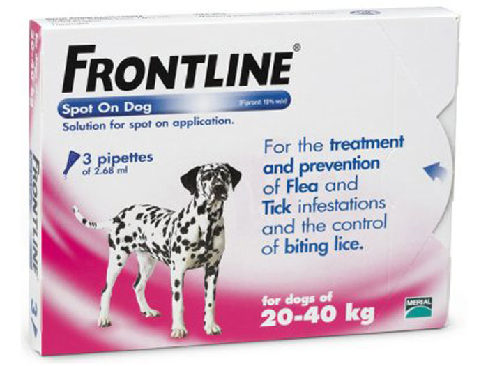 Preturi Animale de companie - Merial-Frontline - Frontline Spot On 20-40Kg 3 Pipete