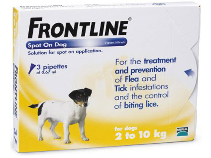 Preturi Animale de companie - Merial-Frontline - Frontline Spot On 2-10Kg 3 Pipete