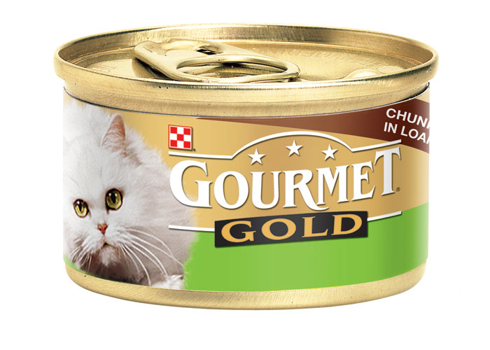 Pret Gourmet Gold Terina Iepure+Vanat 85Gr
