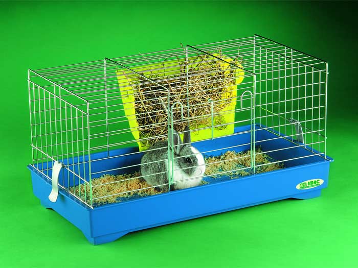 Preturi Animale de companie - Imac - Cusca Cavia 1 Crom Albastru