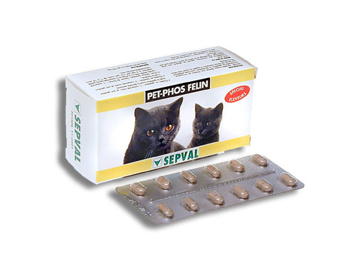 Preturi Animale de companie - Sogeval-PetPhos - Pet Phos Felin 96 Tablete