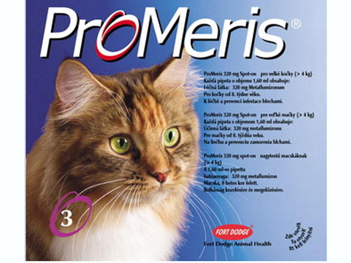 Preturi Animale de companie - Fort-Dodge - ProMeris Spot-On Pisica L 1,6 ml