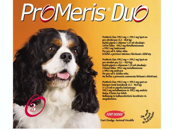 Preturi Animale de companie - Fort-Dodge - ProMeris Duo Spot-On Caine M 1,33 ml