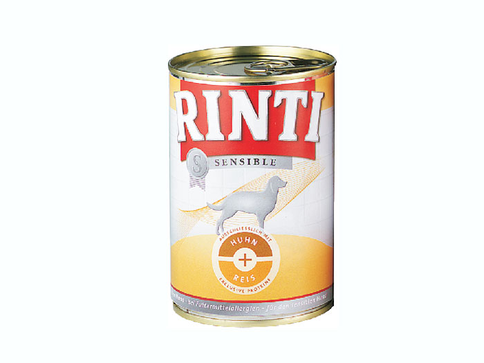 Preturi Animale de companie - Rinti - Rinti Sensible Pui si Orez 400g