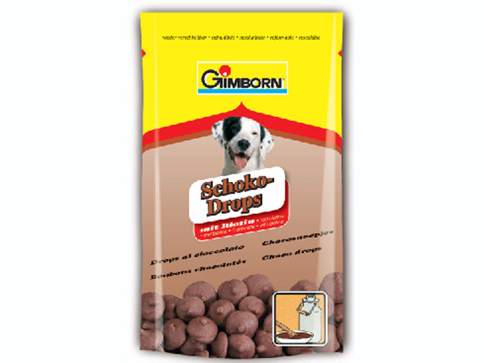 Preturi Animale de companie - Gimborn - GIMBORN DOG SCHOKO DROPS 75G