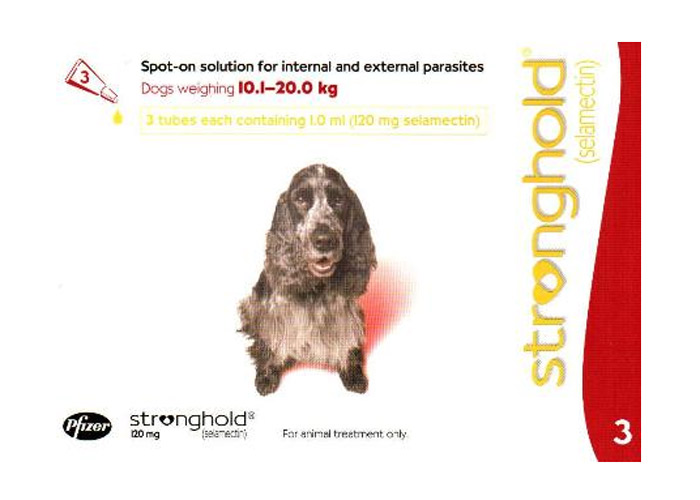 Preturi Animale de companie - Pfizer - Stronghold 120mg 10,1-20 kg