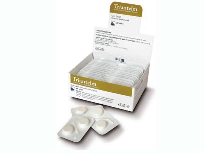 Preturi Animale de companie - Intervet - TRIANTELM 1 tb