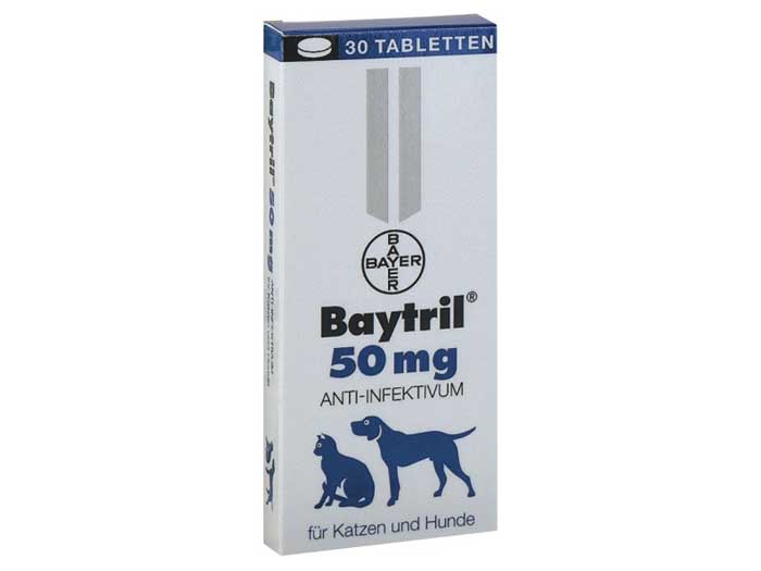Preturi Animale de companie - Bayer - Baytril 50mg x 30tbl