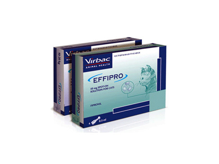 Preturi Animale de companie - Virbac - Effipro spot-on pisici 4 pipete