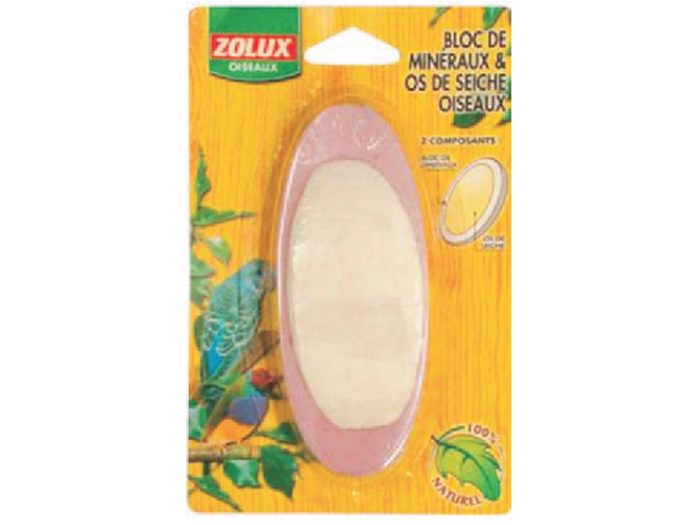Preturi Animale de companie - Zolux - Bloc Mineral+Os de Sepie