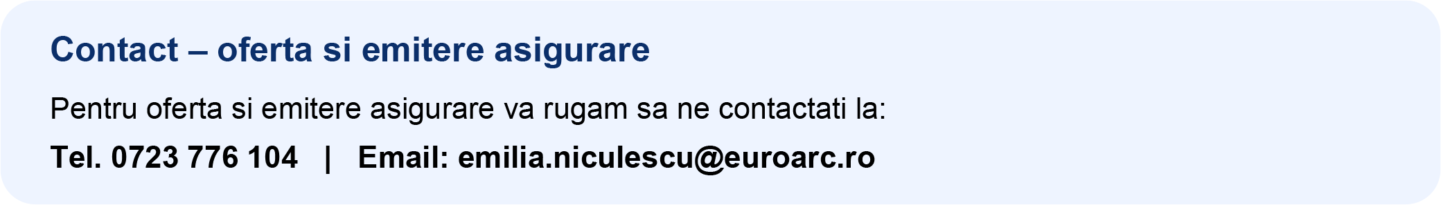Contact Petmart Asigurare